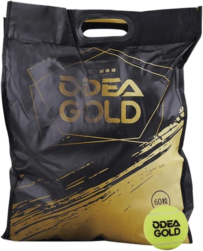 Odea Gold Professional Training Tennis Balls - Durable High Rebound 140-148CM, ITF Approved image number 4