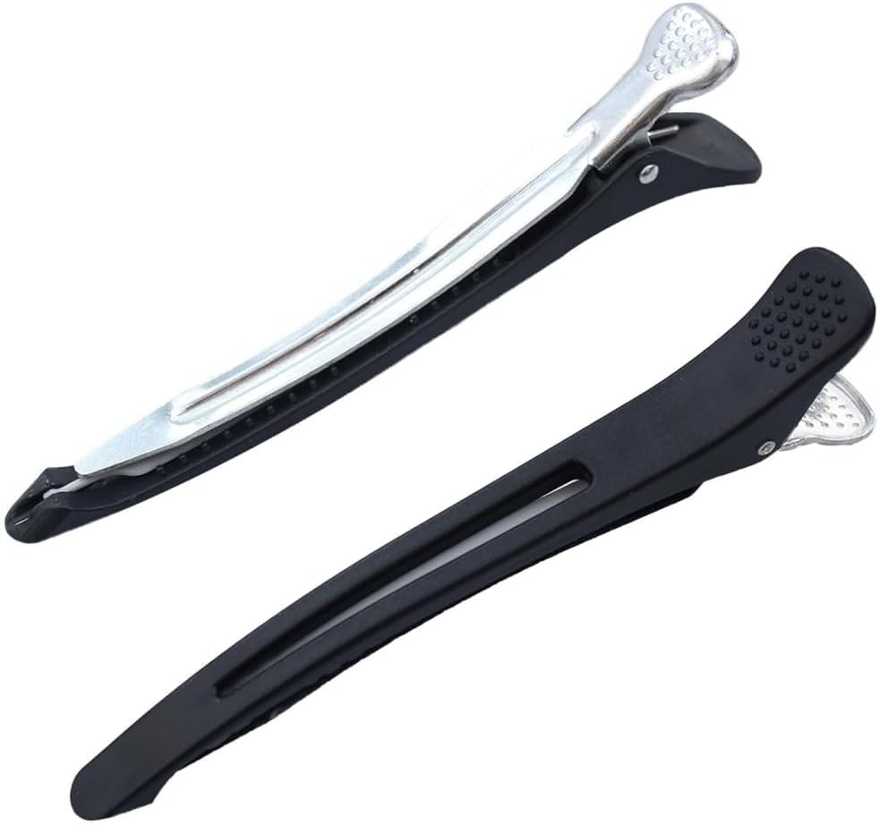 Pack of 6 Section Clips, Hairdresser Clips, Hair Clips, Women'S Hair Clips, Curler Clips, No-Trace Section Clips, Professional Salon Hair Clips image number 1