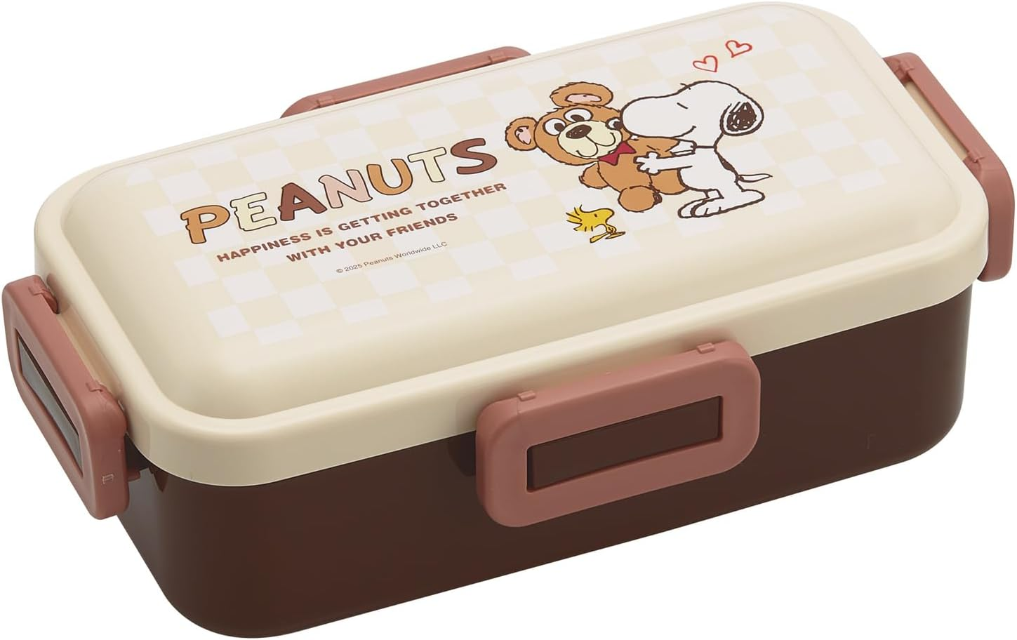 Skater PFLW4-A Lunch Box, 2-Tier 20.3 Fl Oz (600 Ml), Made in Japan