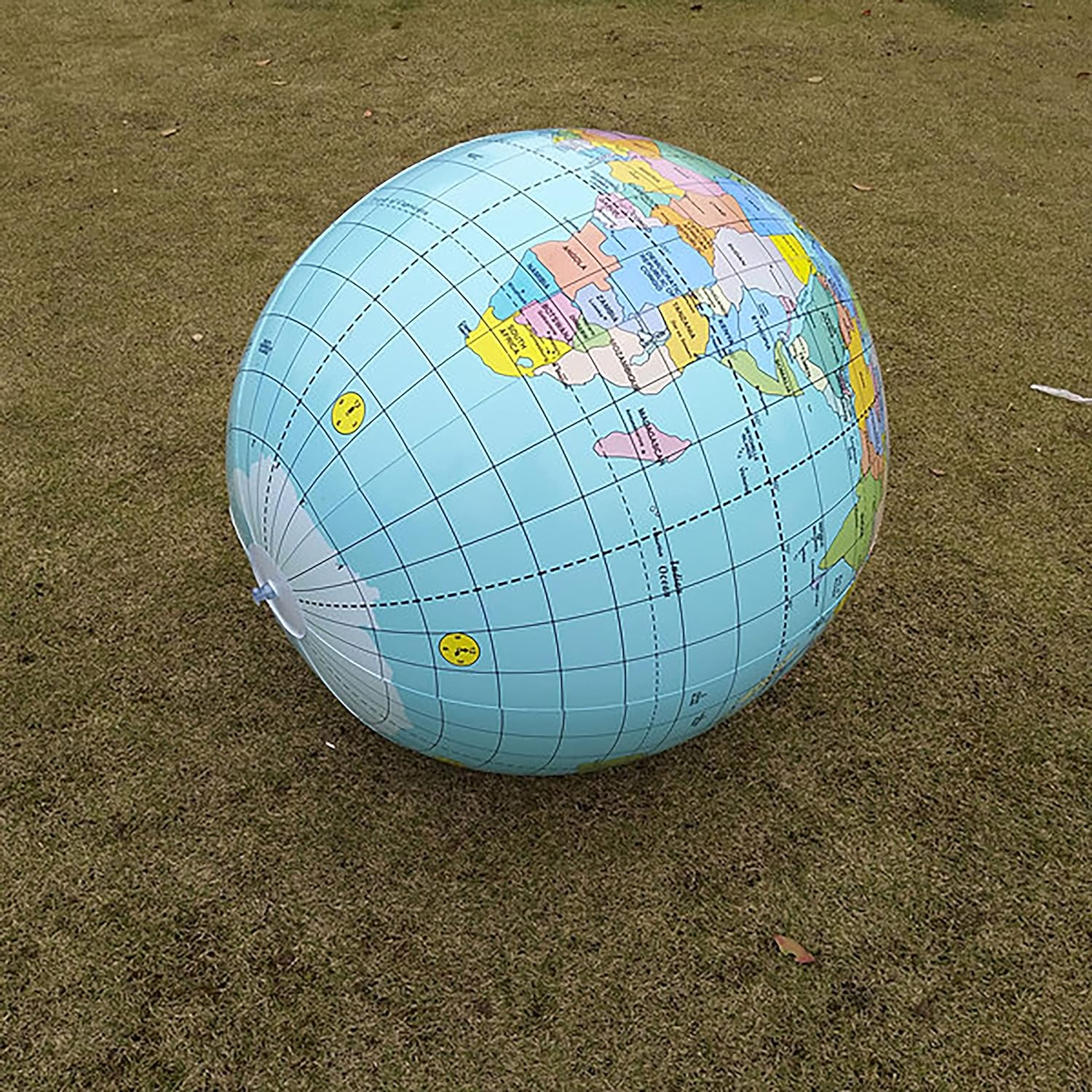 SWR 36 Inch Giant Inflatable Globe, Beach Ball, Children'S Geographic Spectrum (PVC)