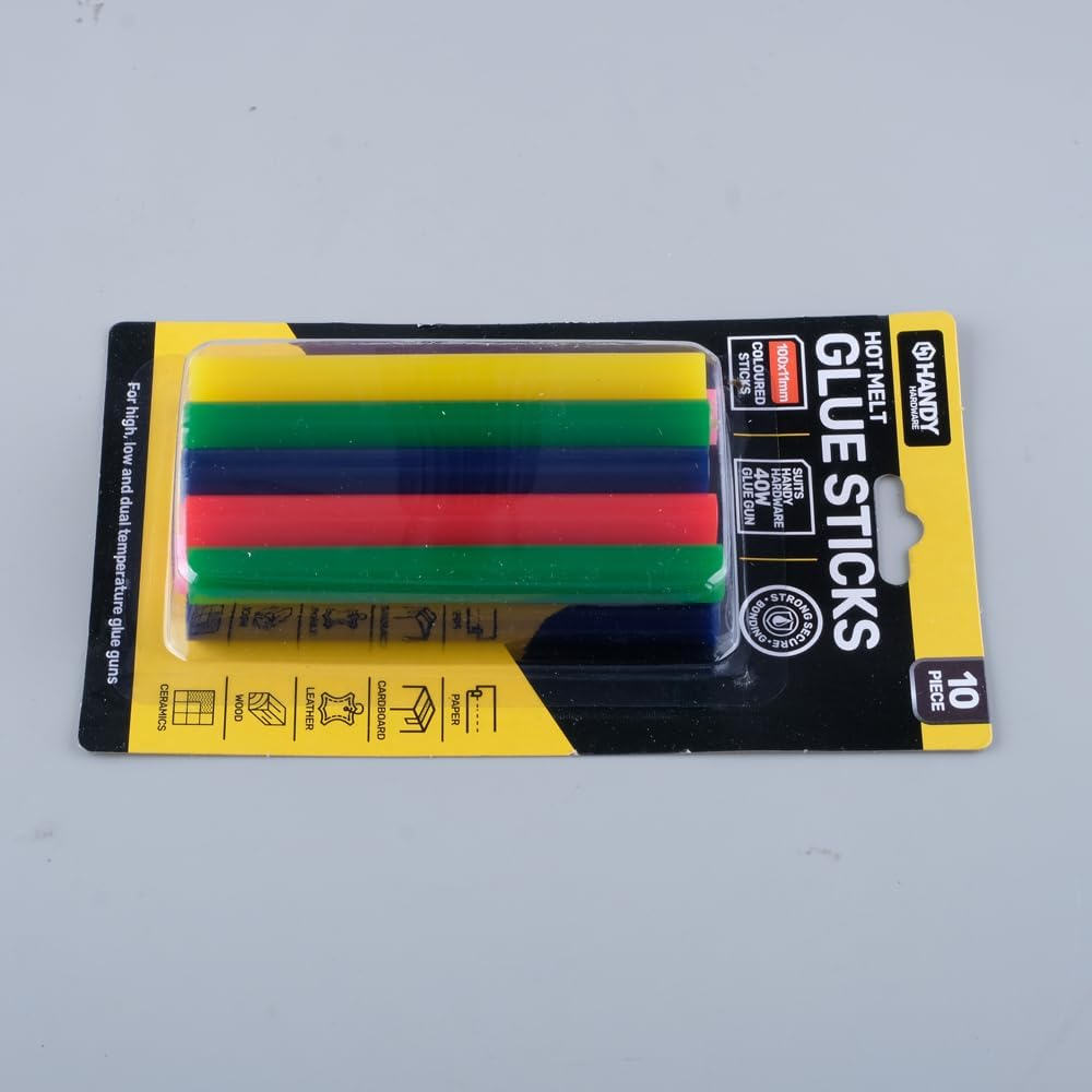 Handy Hardware Hot Melt Colored 10W Glue Gun Sticks, 100 X 7 Mm (Pack of 20) image number 5