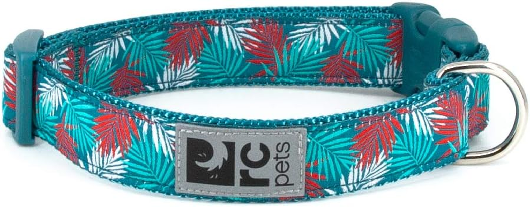 RC Pets 1 Inch Adjustable Dog Clip Collar, Medium, Bright Paisley image number 4