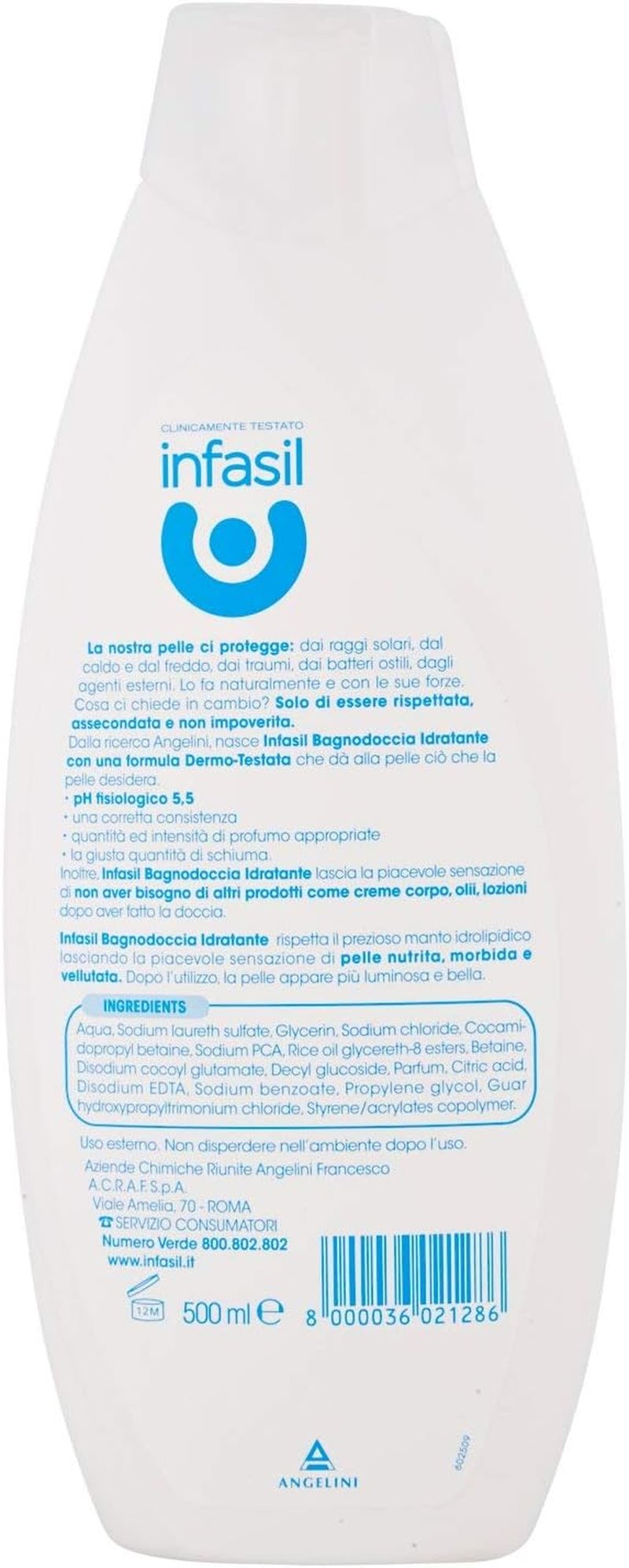 Nourishing Moisturizer - Shower Gel 500 Ml image number 4