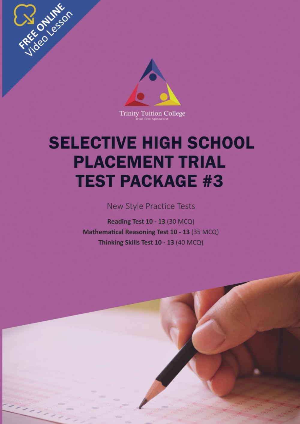 NSW SELECTIVE TRIAL TEST PACKAGE VERSION 3 (4 Tests) + Online