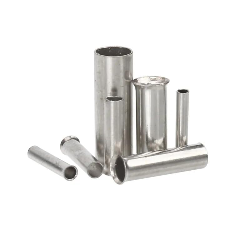 600Pcs Wire Copper Crimp Fitting Ferrules Assortment Kit, 7 Sizes, 22-10 AWG Wire Ferrules Kits, Electrical Cable Pin Cord End Terminal for Electric Connectors. image number 1