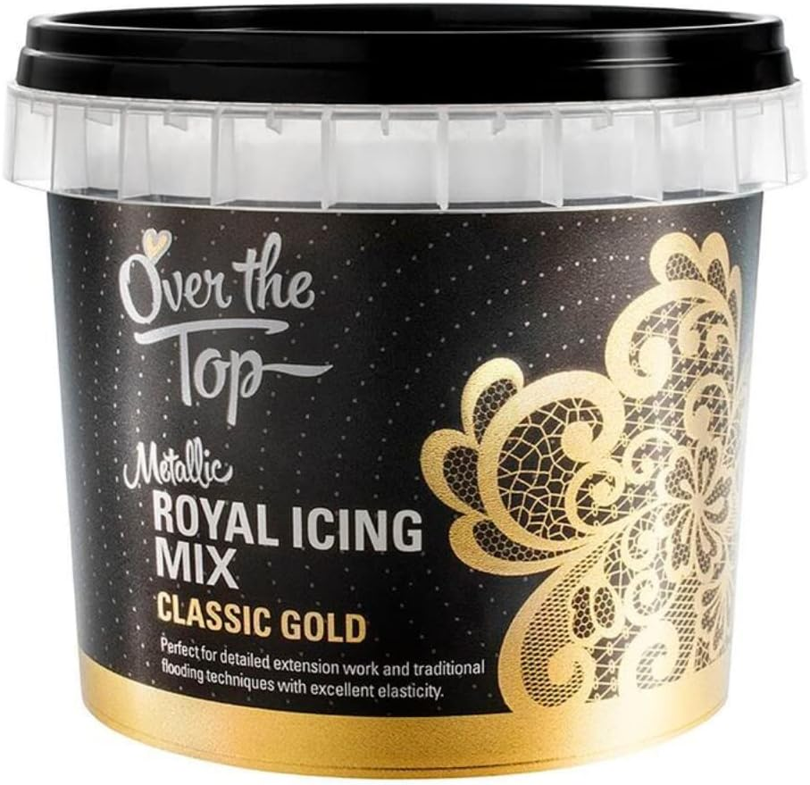 Over the Top Royal Icing Mix, Classic Gold 150 G