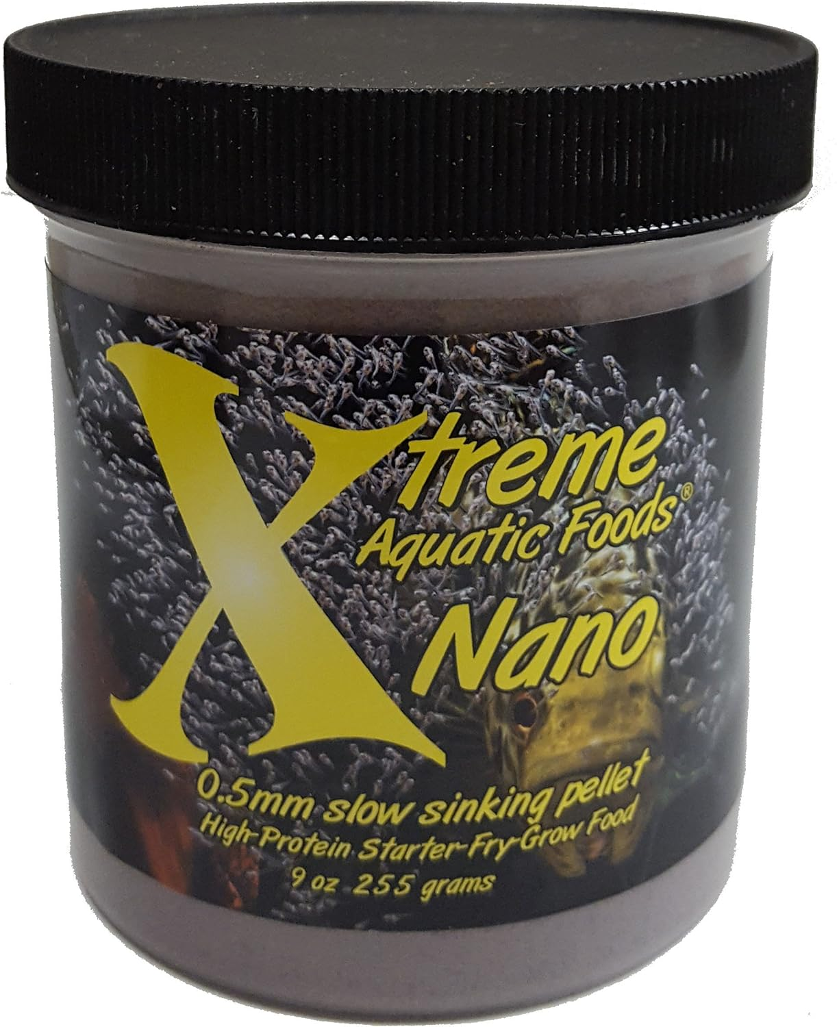 Xtreme Aquatic Food Nano 0.5Mm High-Protein Sinking Pellets for All Nano Fish and Fry 255 Grams (9Oz) image number 3
