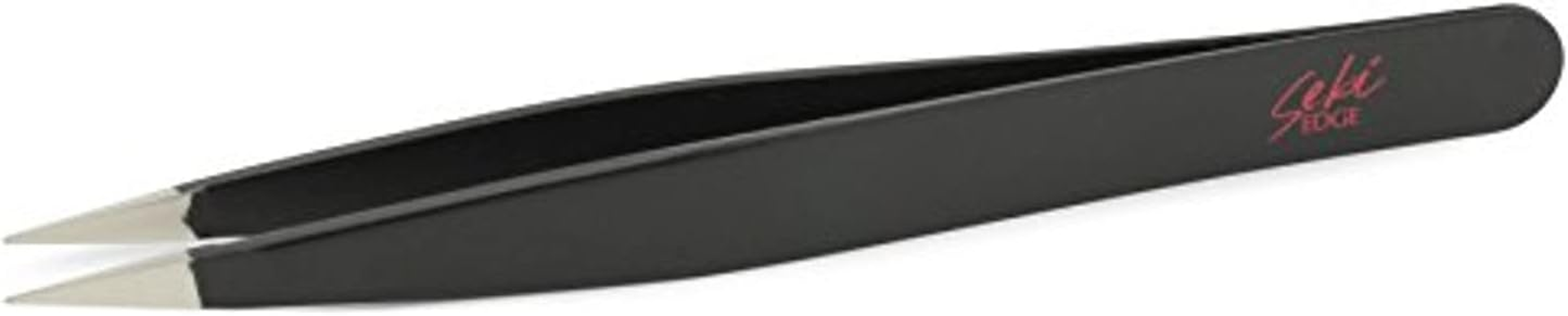 Seki Edge Black Stainless Steel Point Tweezer (SS-501) image number 1
