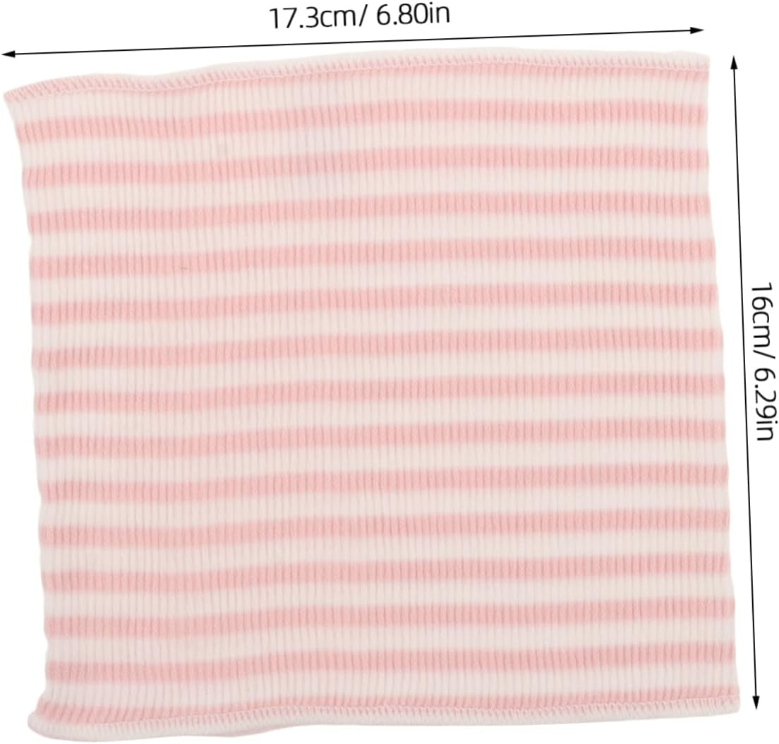 10Pcs Baby Belly Band Cotton Navel Bands for Newborns Breathable Infant Belly Wraps in Blue White Pink and Green image number 2