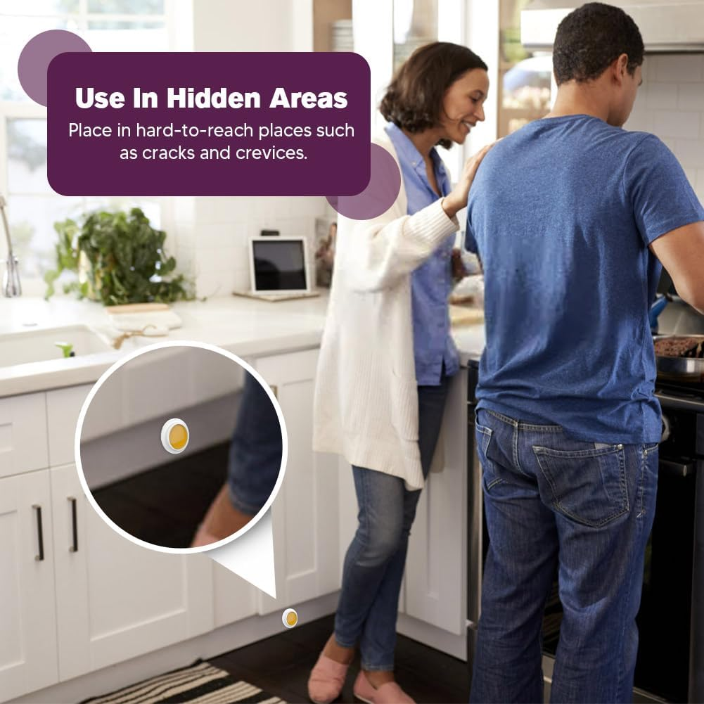 Roach Repellent Indoor Pet Safe, Cockroach Repellent Indoor, Natural Cockroach Repellent for Home, Get Rid of Roaches, Effectively Keep Roaches Away, Roach Control for Indoor - 8 Count image number 1