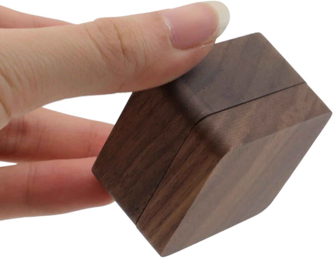 Geesatis Guitar Pick Box Storage Wooden Guitar Picks Case Holder Organizer for Guitarist Musician Gift, 1 Pcs image number 6