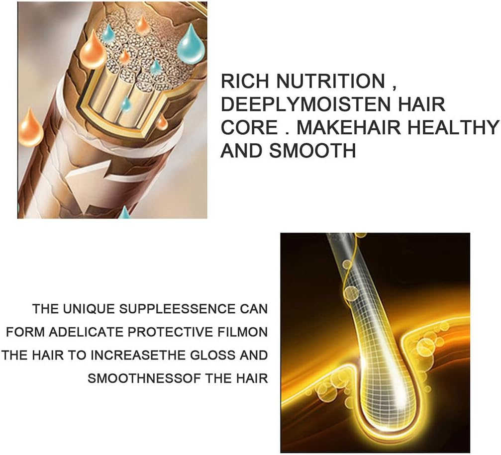 EUIOOVM Hair Volumizing Moisturizing Shampoo Bar - Improve Hair with Nutritional Essence and Variety of Nutritional Essence Can, White Label with Box image number 1