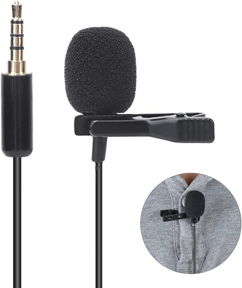 Naroote Mini Lapel Mic APS Advanced Material Collar Microphone Durable for Camera and Computer Voice Chat, Speech, Conference, Interview, Etc image number 5