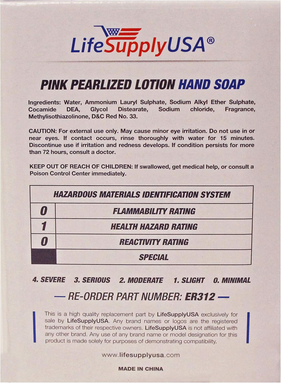 Case of 12 Pink Pearlized Liquid Lotion Hand Wash Soap 800-Ml Dispenser Refill Pouch Bags