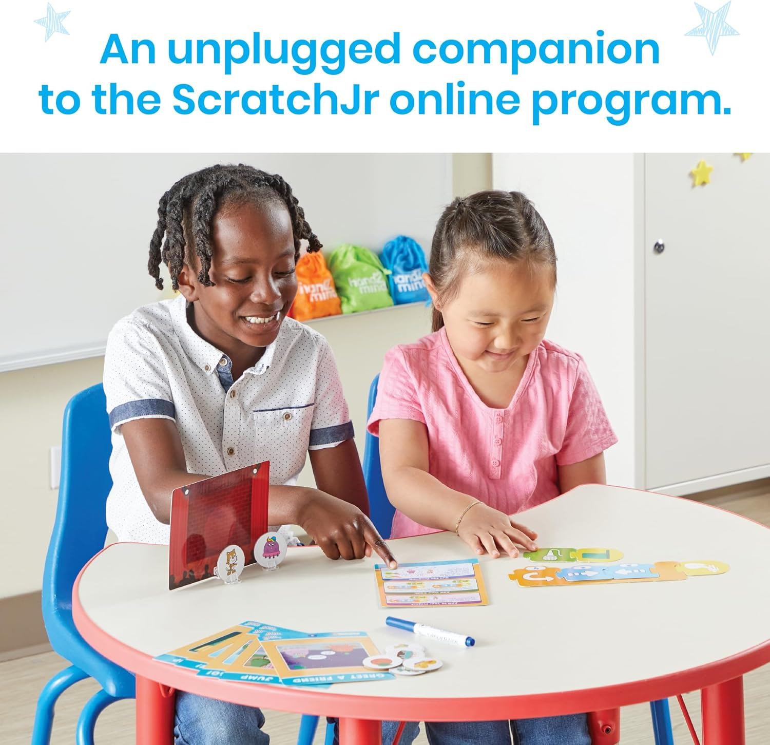 Hand2Mind Block-Based Coding Student Activity Set for Scratchjr image number 1