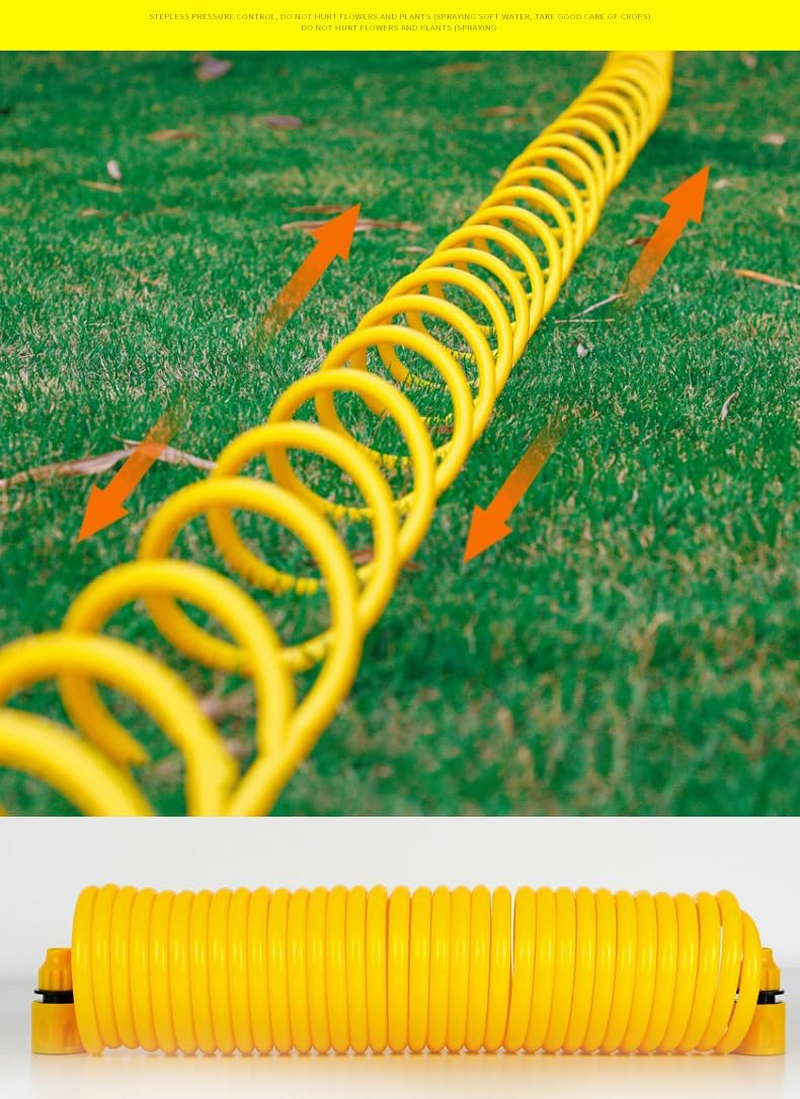 20M Garden Hose, Expandable Garden Hose, 10 Function Nozzle, Lightweight Hose, Leak Proof, anti Twist, 3/4 Inch Solid Connectors, Multi-Purpose Hose image number 6