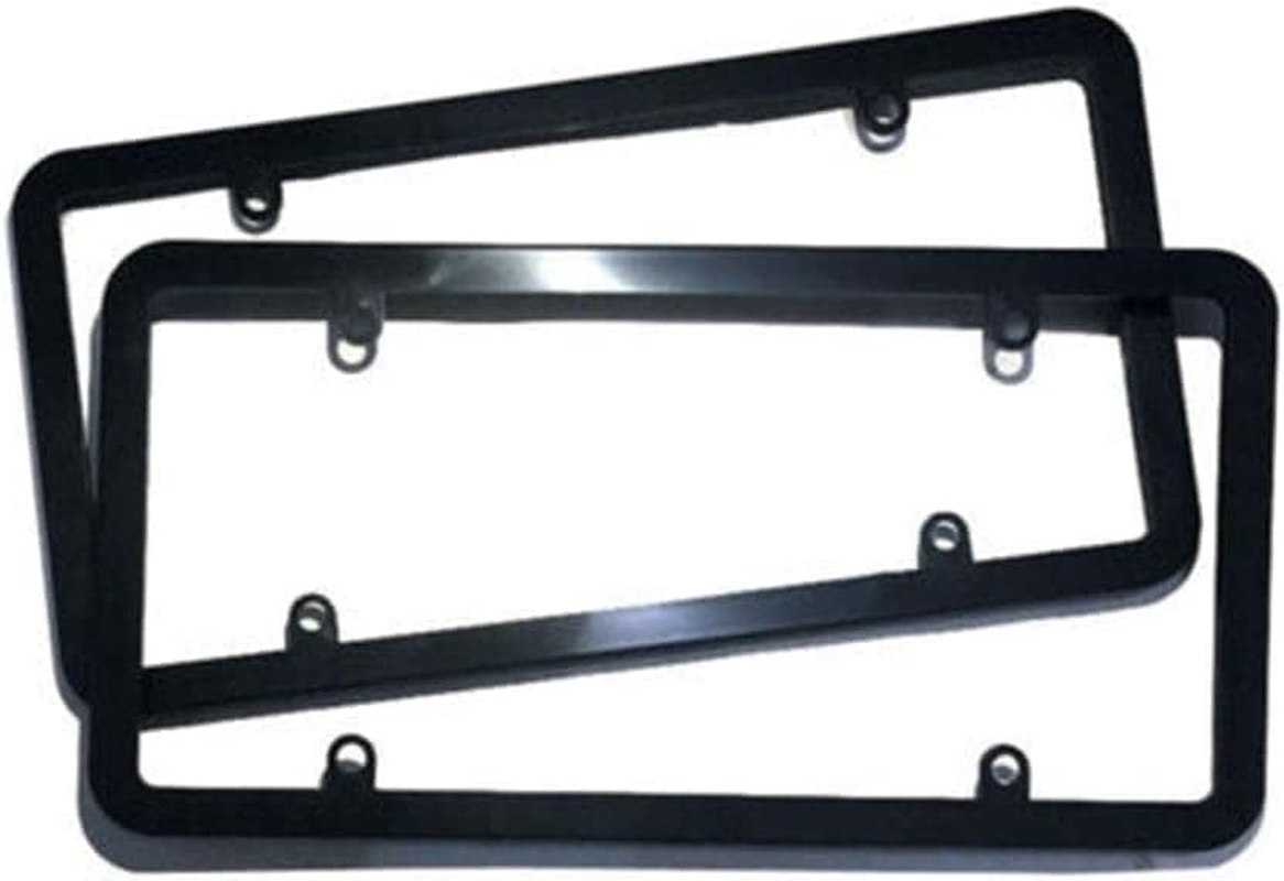 Anti Speed Red Light Toll Camera Stopper Plate Frames, Clear Reflective anti License Q7U2 Pho Protective Plate Cover License (C) image number 1