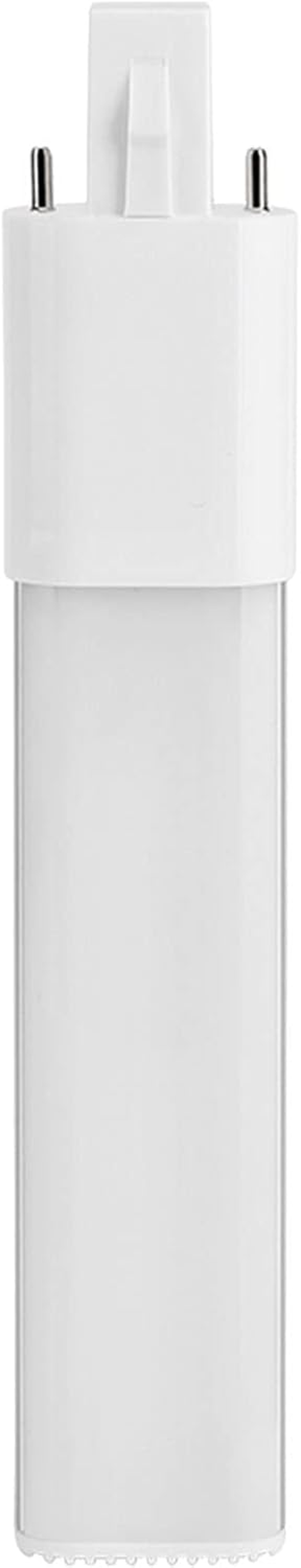 6W LED Tube Light, 28Pcs 2835 LED, Cool White 6000K, G23 GX23 Base, Premium Aluminum ABS Shel (G23) image number 2