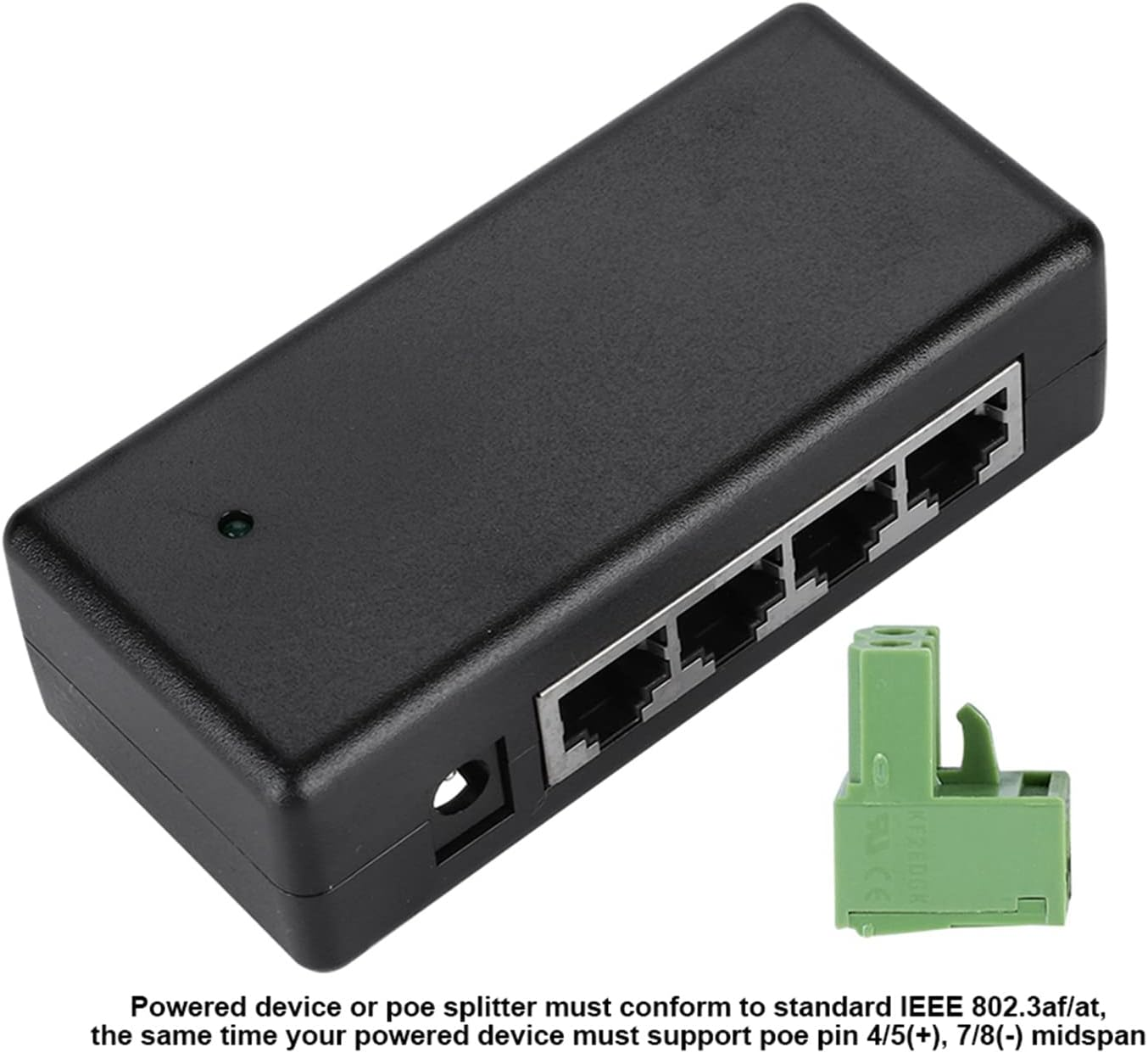 POE Ethernet Power Supply 4 Port POE DC 12V-48V Power Adapter Injector for IP Camera 802.3Af/802.3At Device image number 6