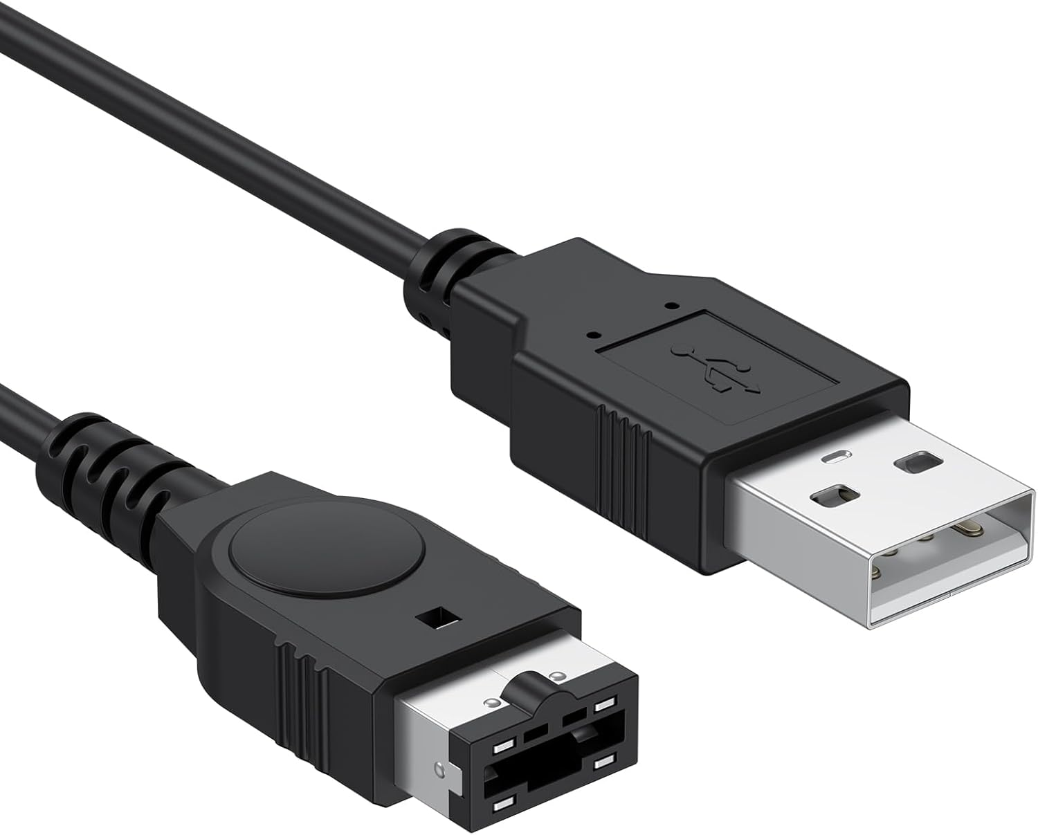 120CM GBA SP Charger USB Cable for Nintendo DS Original Console Charger (NDS)/ Gameboy Advance SP USB Charging Cable, 3.9Ft Power Charging Cord image number 3