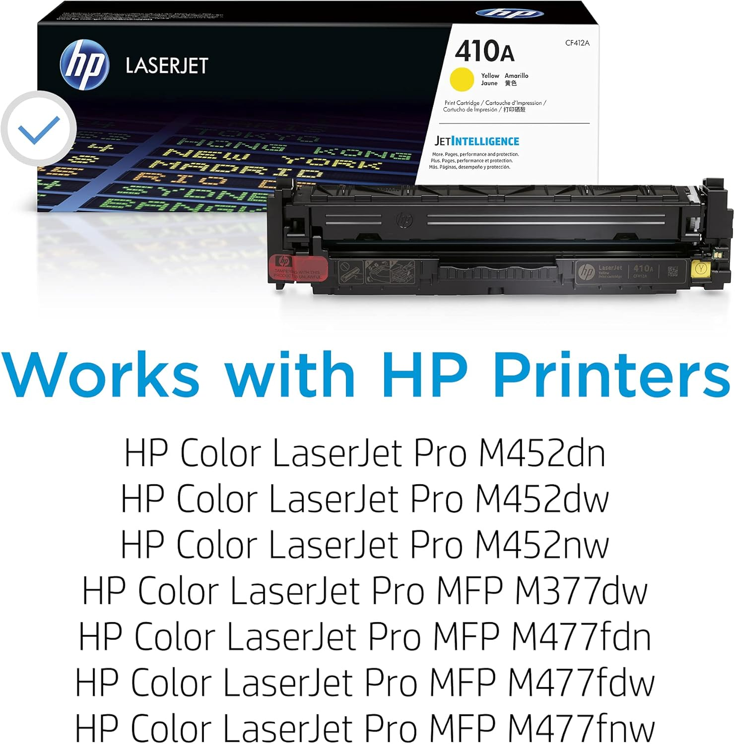HP 410A Yellow Lsrjet Toner image number 5