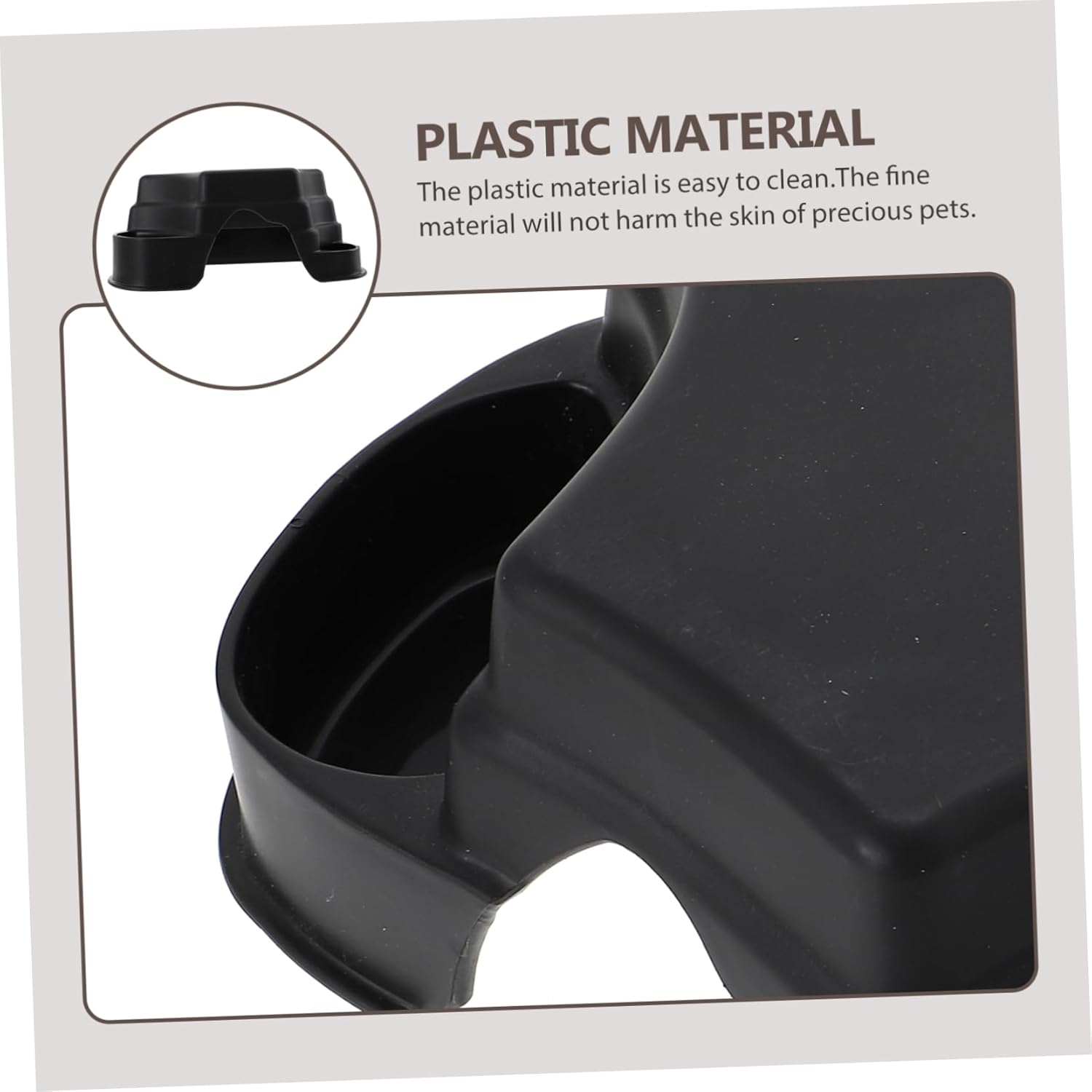 SUPVOX 2Pcs Crawling Pet Food Basin Reptile Exercising Cave Plastic Reptile Hideout Photography Prop Reptile Pet Feeder Decor Reptile Hide Platform Snake Hide Reptile Escaping Cave image number 5