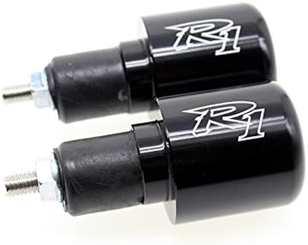 FXCNC Racing Motorcycle Handlebar Handle Bar End Cap Plugs Slider for YAMAHA YZF R1 1998 1999 2000 2001 2002 2003 2004 2005 2006 2007 2008 2009 2010-2016 - Blue image number 4
