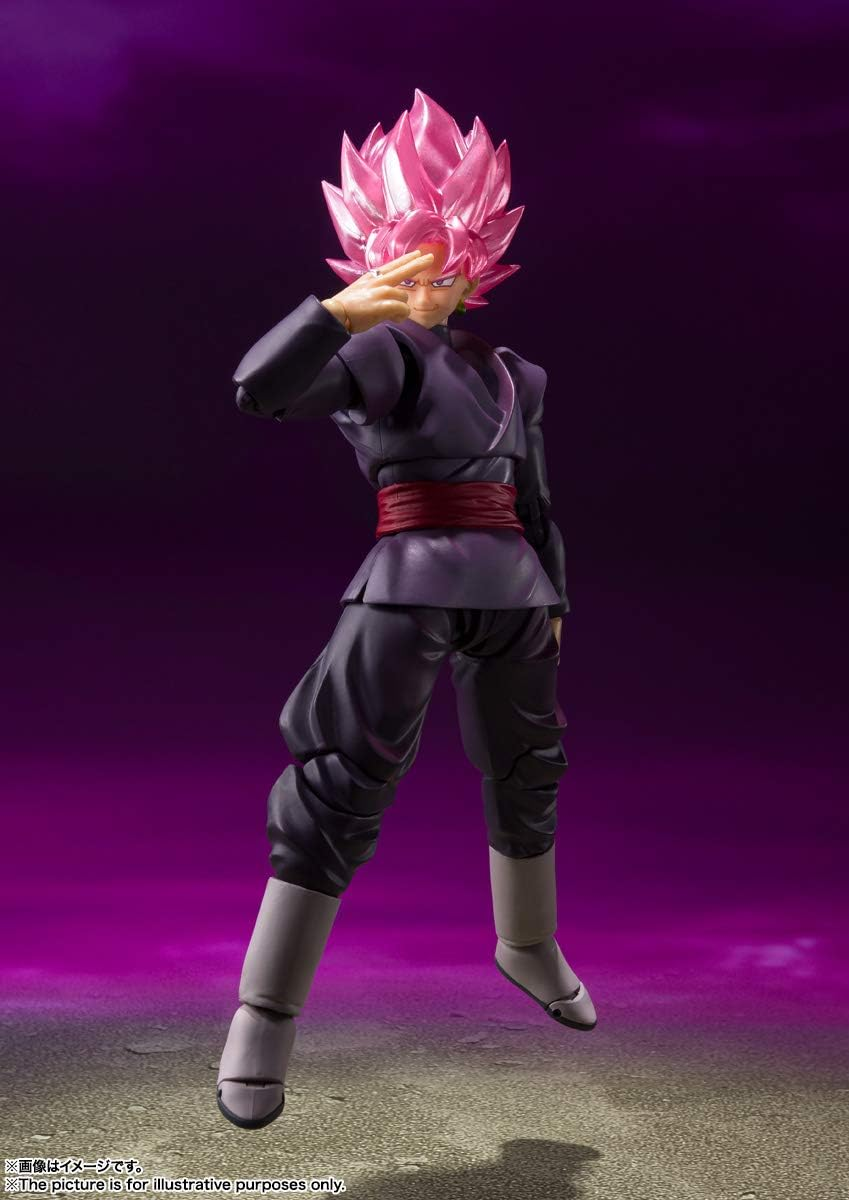 Tamashii Nations S.H.Figuarts Dragon Ball Super - Goku Black (Super Saiyan Rose) image number 1