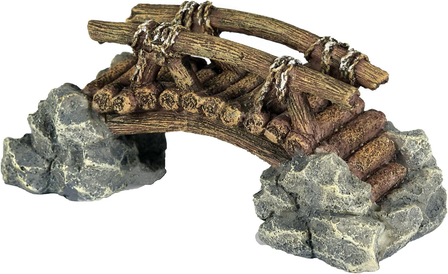 Pet Ting Jungle Bridge Aquatic Ornament - Aquarium Decoration - Vivarium Decoration image number 2