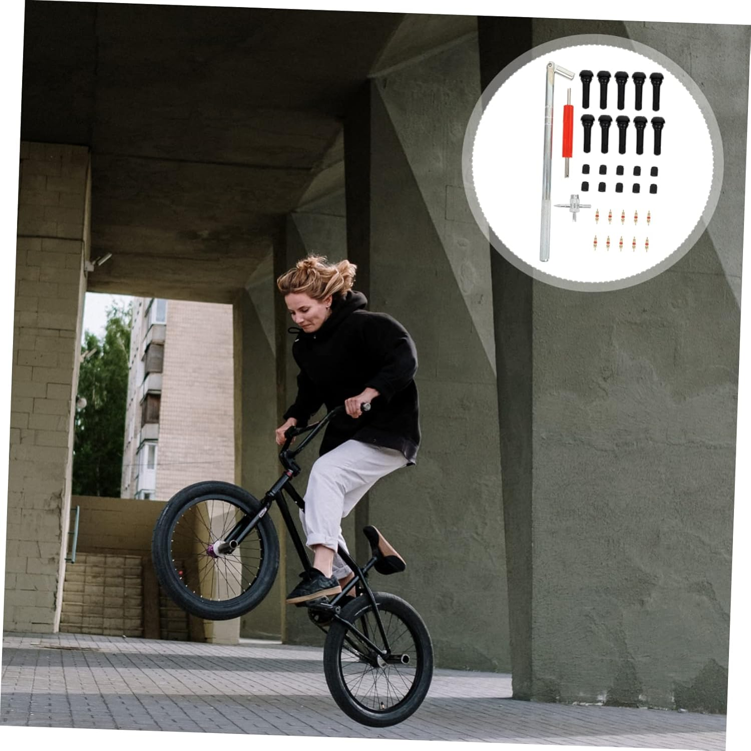 BESPORTBLE Valve Core Installation Tool for Car Tire Repair Vehicle Tire Remover Tool Kit Automotive for Easy Valve Stem Core Removal image number 6