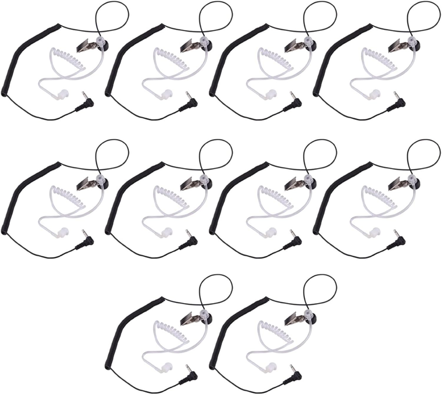 Kaifucy 10X 3.5Mm Listen Only Acoustic Tube Earpiece for APX6000 APX7000 APX4000 Headset Earphone image number 6