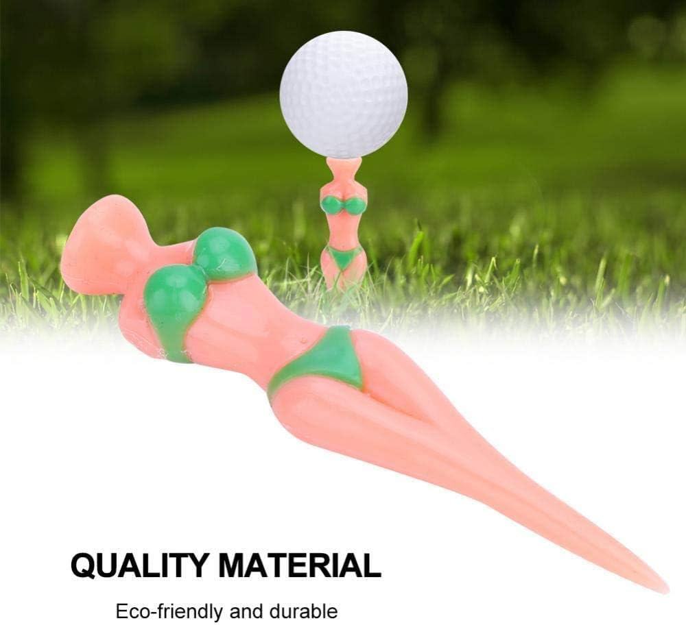 Golf Tees 3" Nude Woman Plastic Golf Tees, Golf Sexy Girl Lady Tees Fun Holder Divot Home Golf Training image number 6
