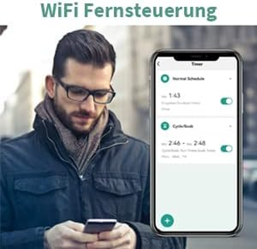 Wifi Water Timer, Diivoo Smart Irrigation Sprinkler Timer with 2 Watering Modes, Compatible with Alexa and Google Home via Wifi Hub for Garden Lawn image number 3