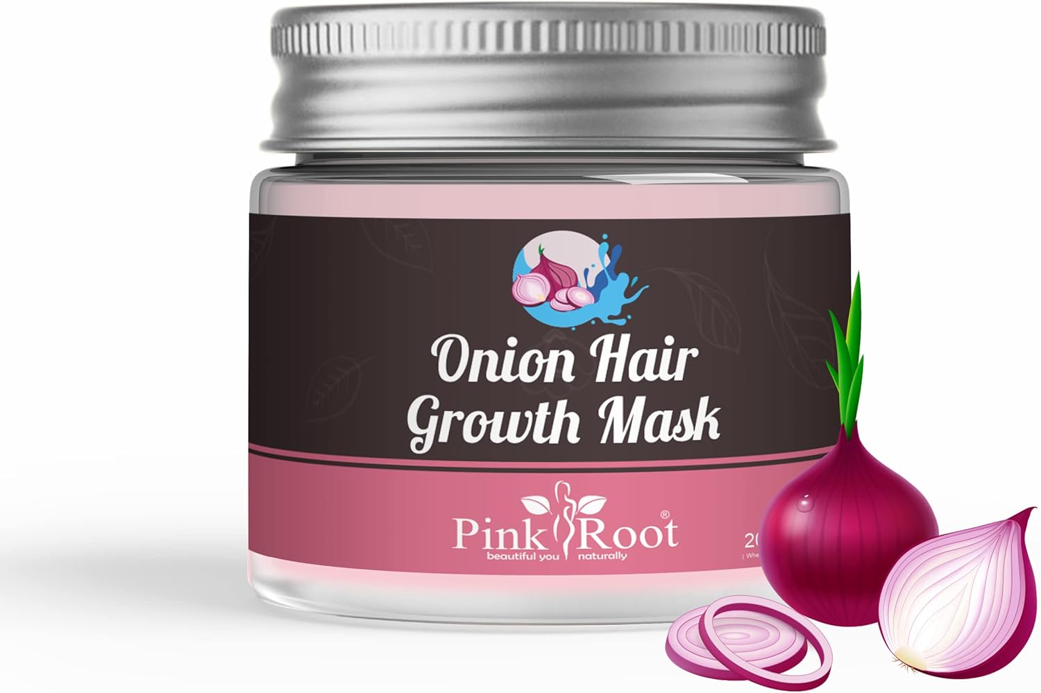Pink Root Onion Hair Growth Mask image number 6