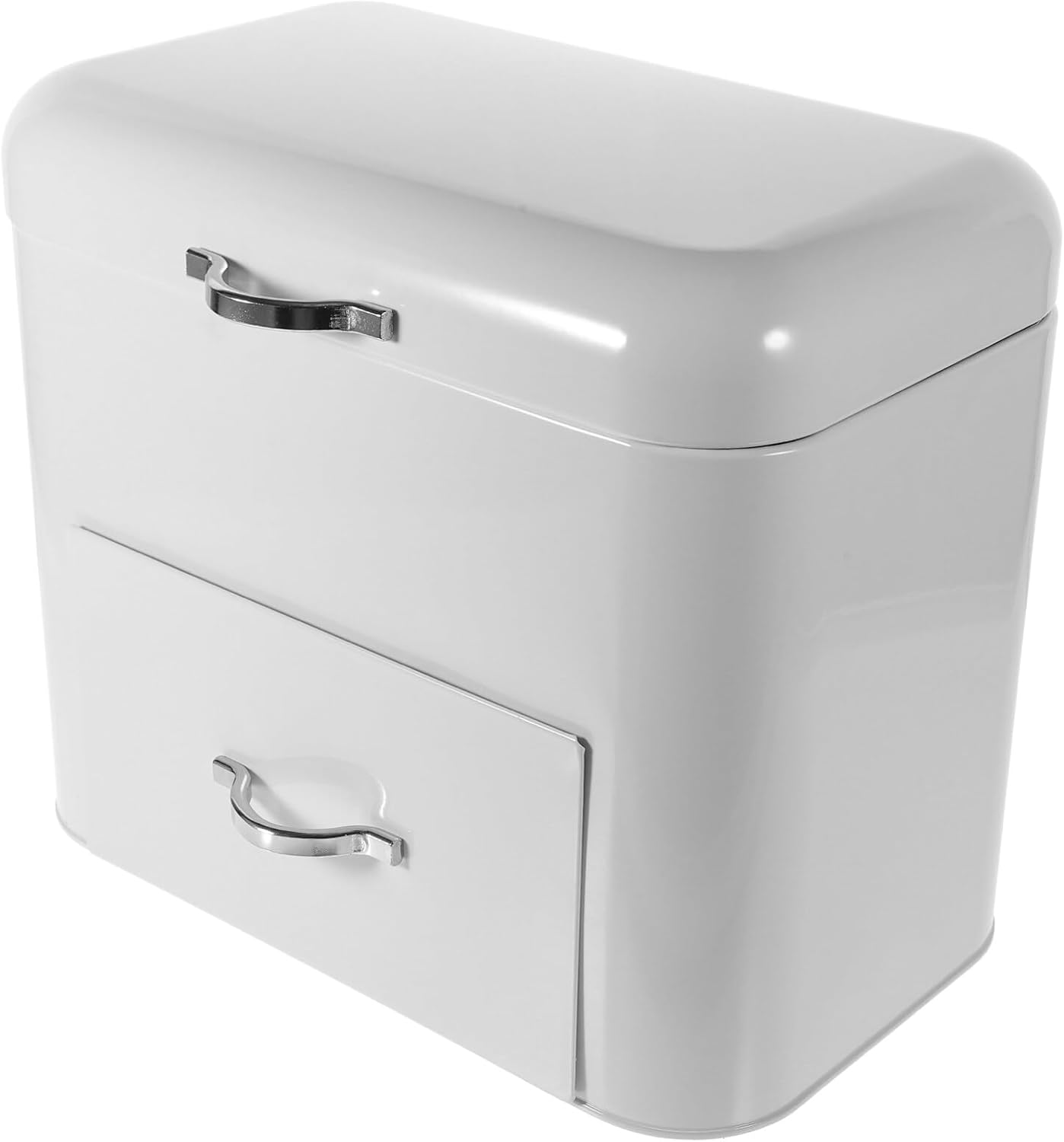 STOBAZA Large Retro Bread Storage Container Versatile Kitchen Organizer for Homemade Bread Snacks More Spacious Design for Countertop Use for Home Bakery Storage image number 1