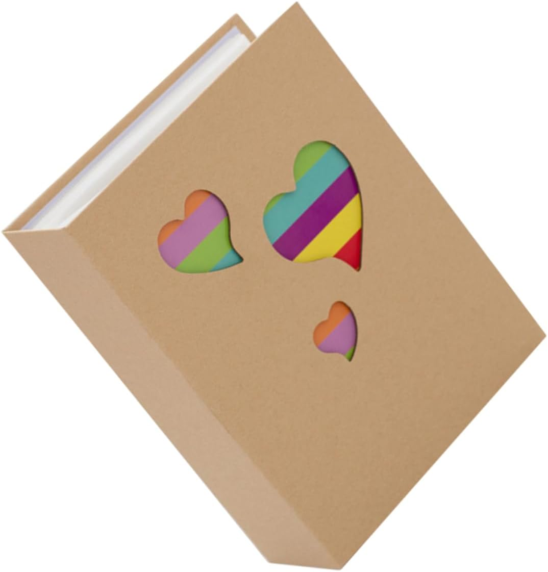 Toddmomy Kraft Paper Photo Album Boy Girl Boy Girl Cute Decorative Picture Album image number 1
