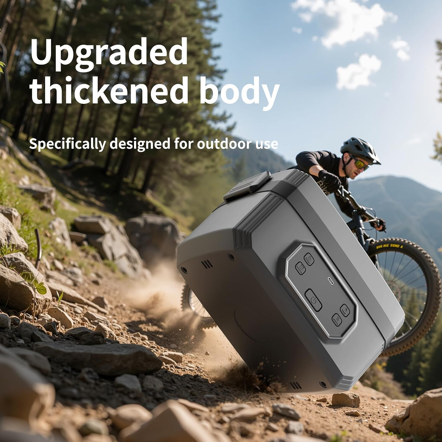 Cordless Insulated Electric Lunch Box, 21000Mah Cordless Heating Lunch Box 1.2 L Stainless Steel, Leakproof Portable Electric Food Warmer with 6 Temp & 8 Timer & Removable Tray Divider for Camping image number 5