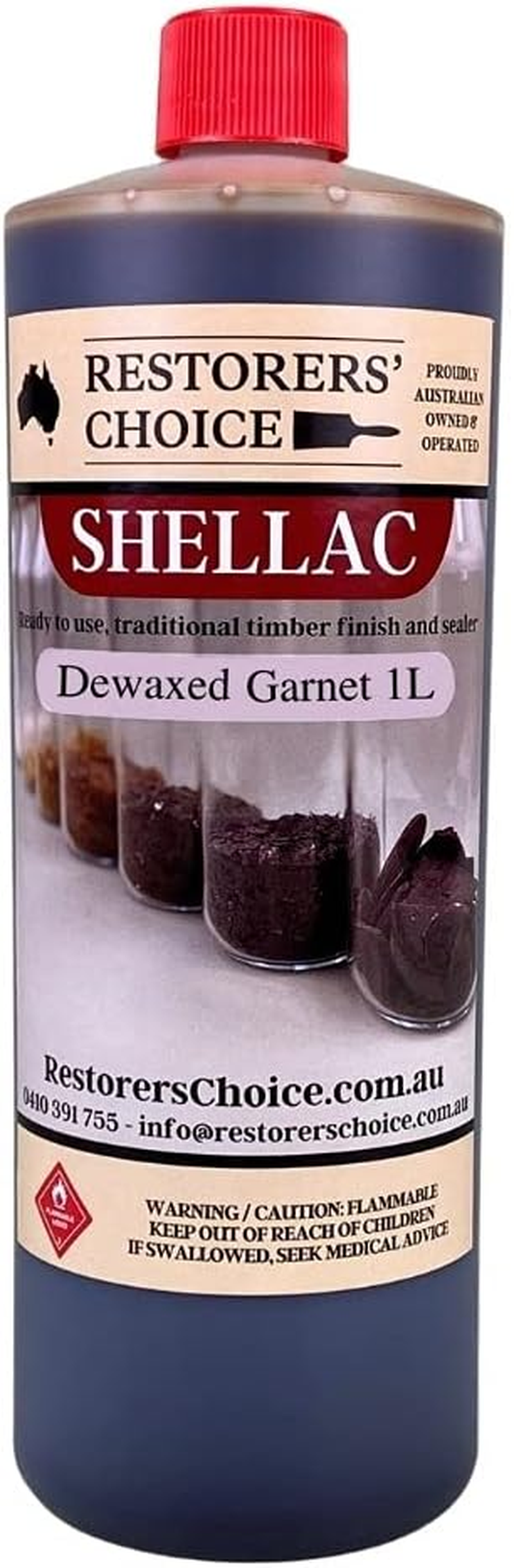 Dewaxed Shellac Ready to Use French Polish 1 Litre, Dewaxed Platina image number 1
