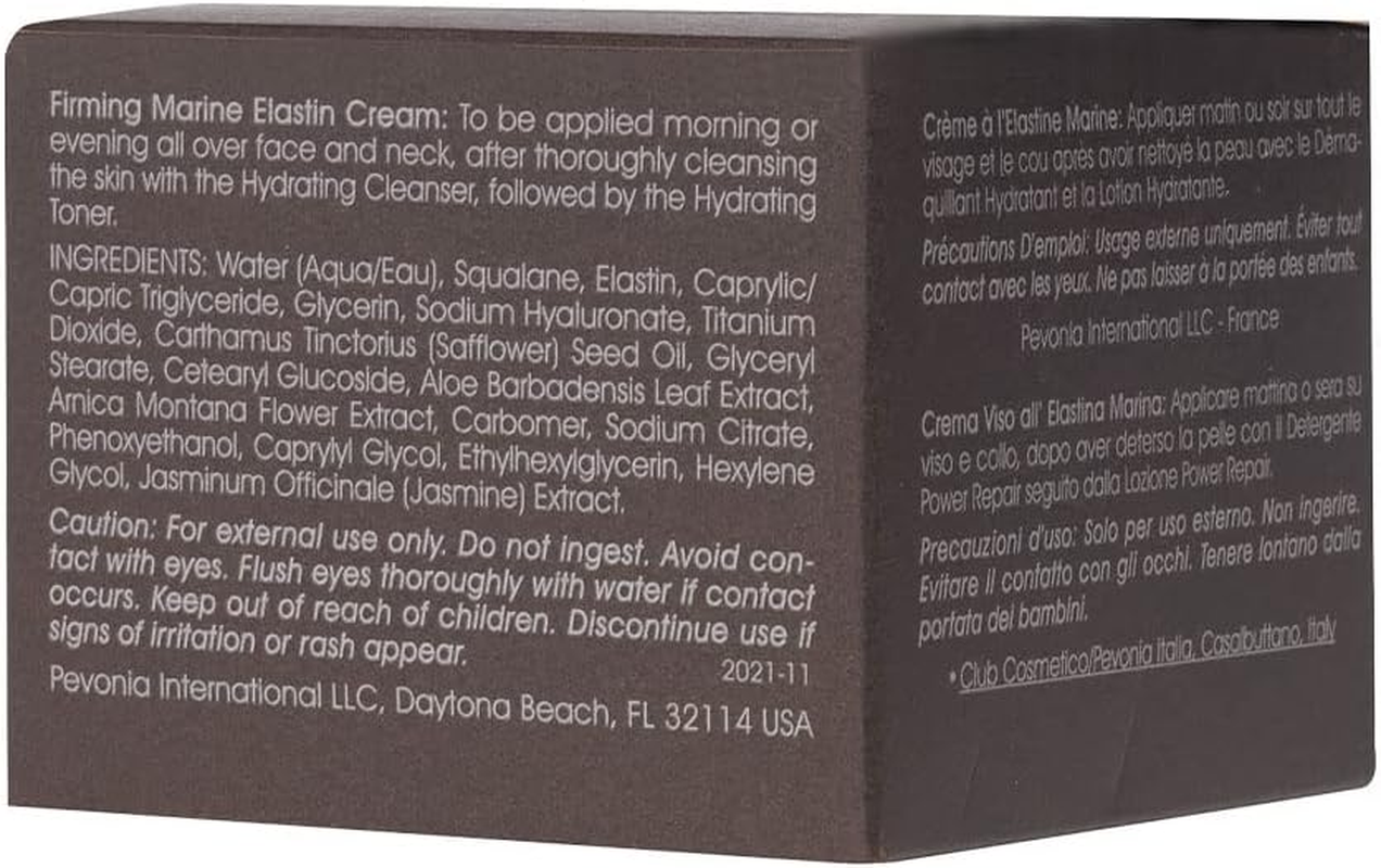 Pevonia Firming Marine Elastin Cream, 1.7 Ounce