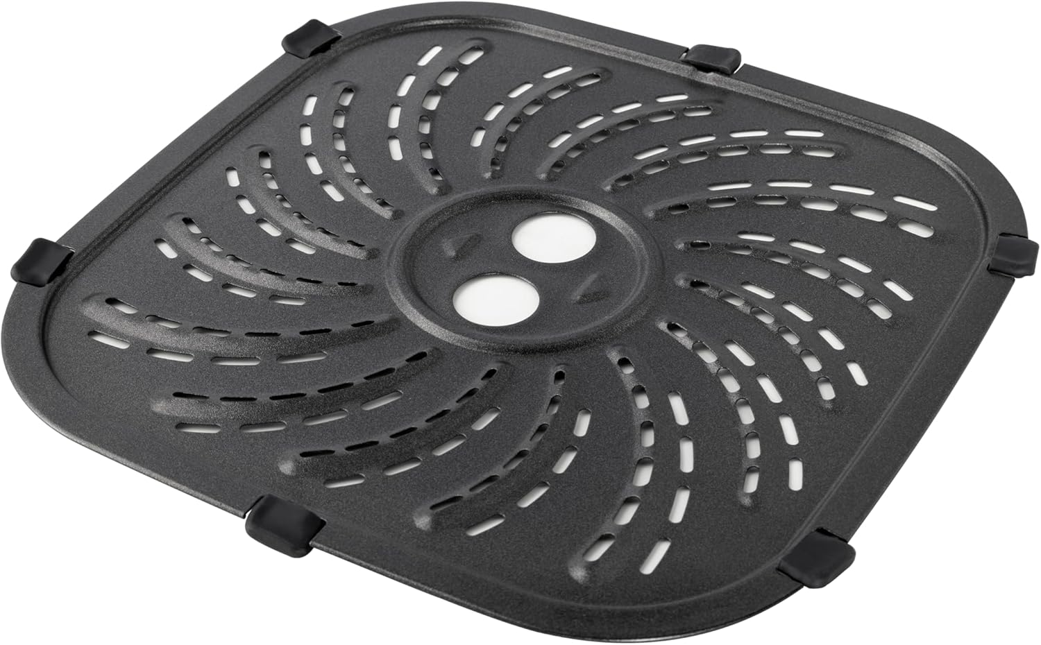 Russell Hobbs Griddle Rubber Feet [Pack of 6] Fits Satisfry Hot Air Fryer 8L 27170-56 and 4L 27160-56 (Replacement Parts, Accessories) Airfryer N700685, Black image number 1