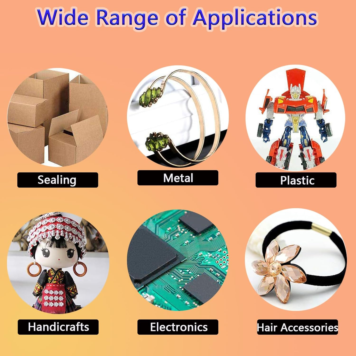 Hot Glue Sticks,Bonlaer Clear Mini Adhesive Sticks for Glue Gun,Hot Glue Gun Sticks for Adults Kids DIY Art Craft Stamp Repairs Gluing Projects,Pack of 110,10X0.7CM image number 4