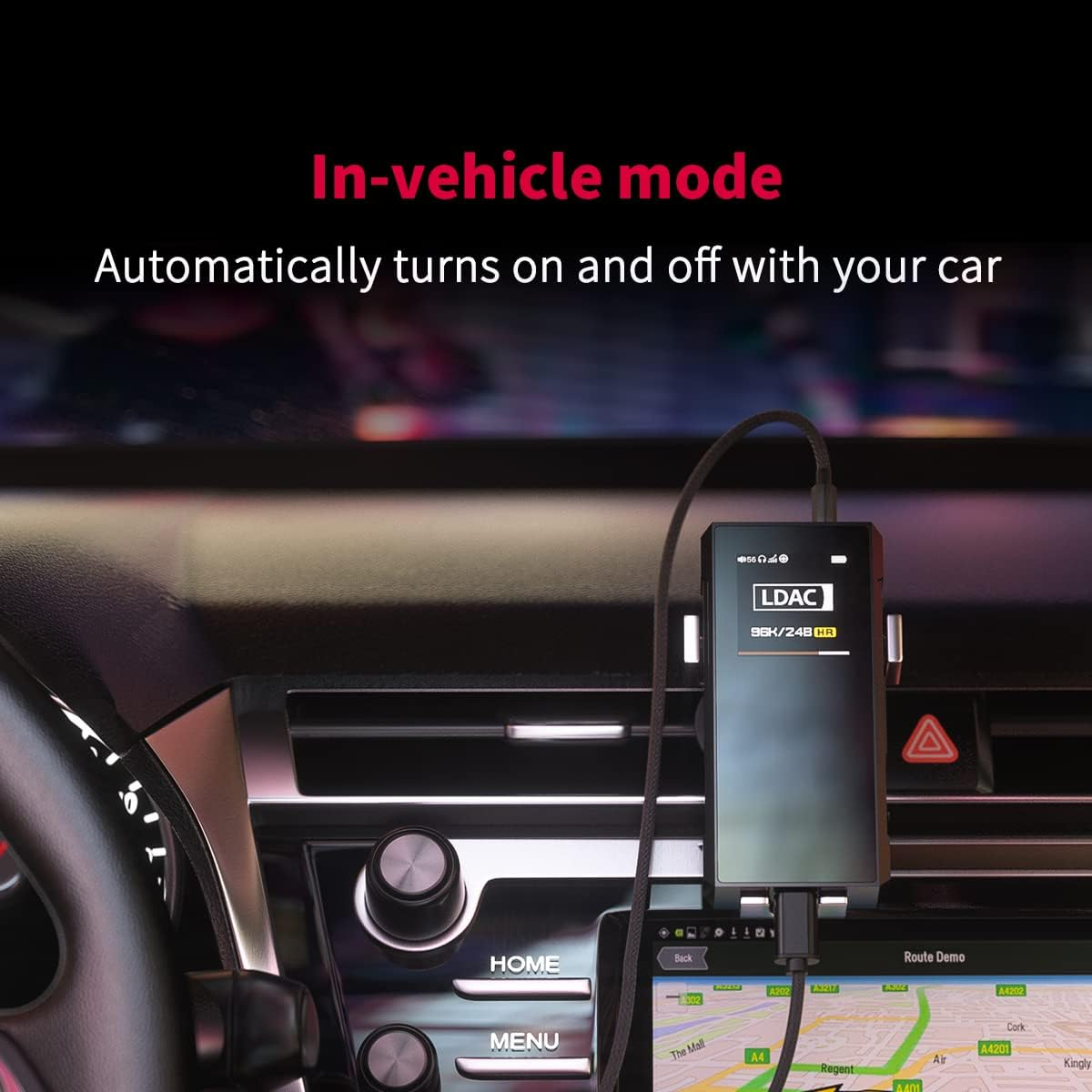 Fiio BTR7 Headphone Amp Bluetooth Receiver High Resolution Portable DAC Supports Mqa/Ldac/Aptx HD 384K/32Bit DSD256 for Phone/Pc/Car/Home Audio image number 2