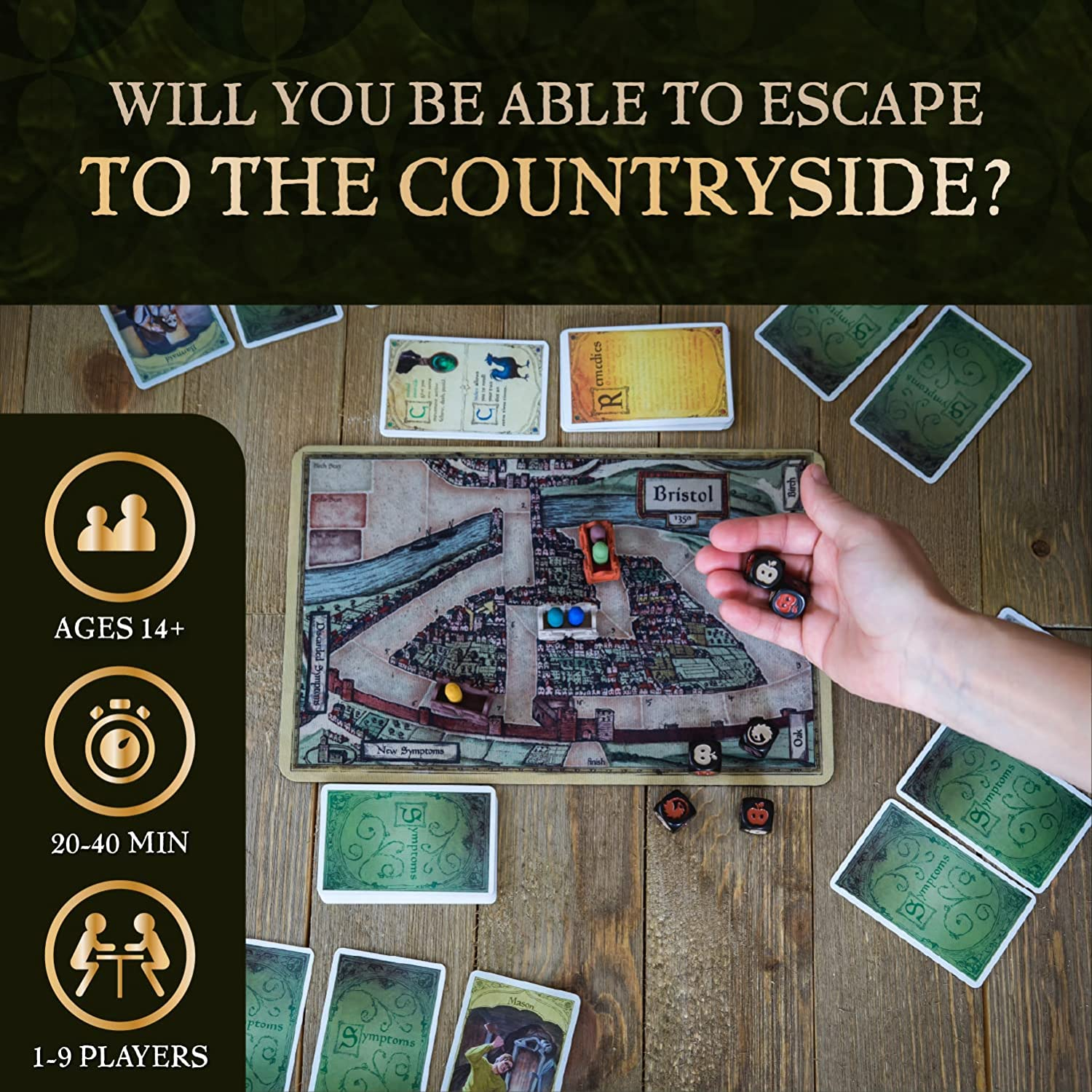 Facade Games Bristol 1350 Board Game image number 5