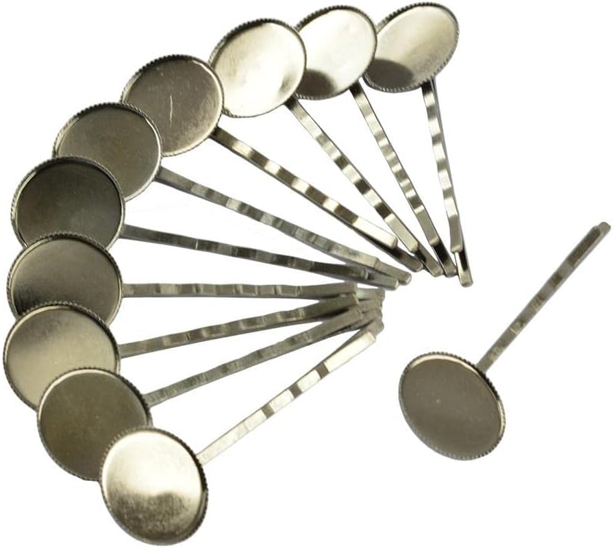 Eigell 30Pcs Vintage Brass Hair Pin Jewellery Making DIY image number 5