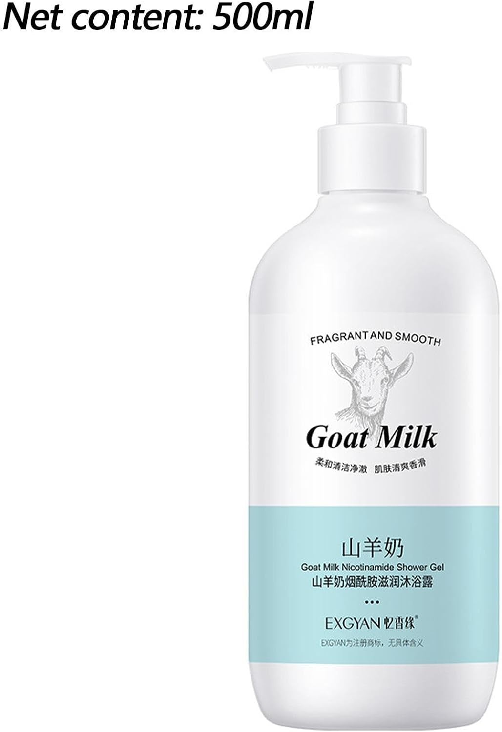 Clean Body Wash - Hydrating Body Wash Moisturizing - Goat Milk Body Wash Moisturizing Body Exfoliator Shower Gel Exfoliation for Brightening