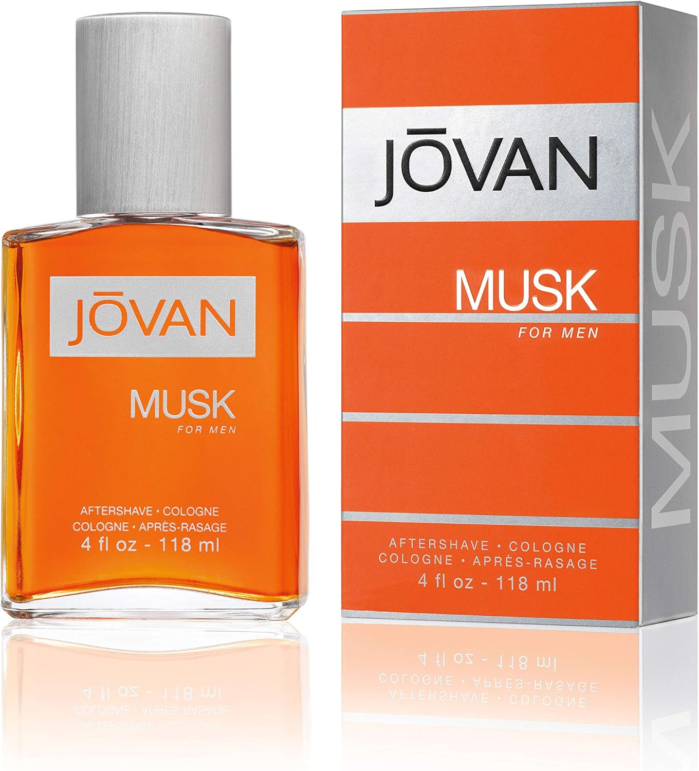 Coty Jovan Musk Aftershave/Cologne Splash 4.0 Oz, 118 Milliliters, Multi, 4 Fl Oz (124719) image number 2