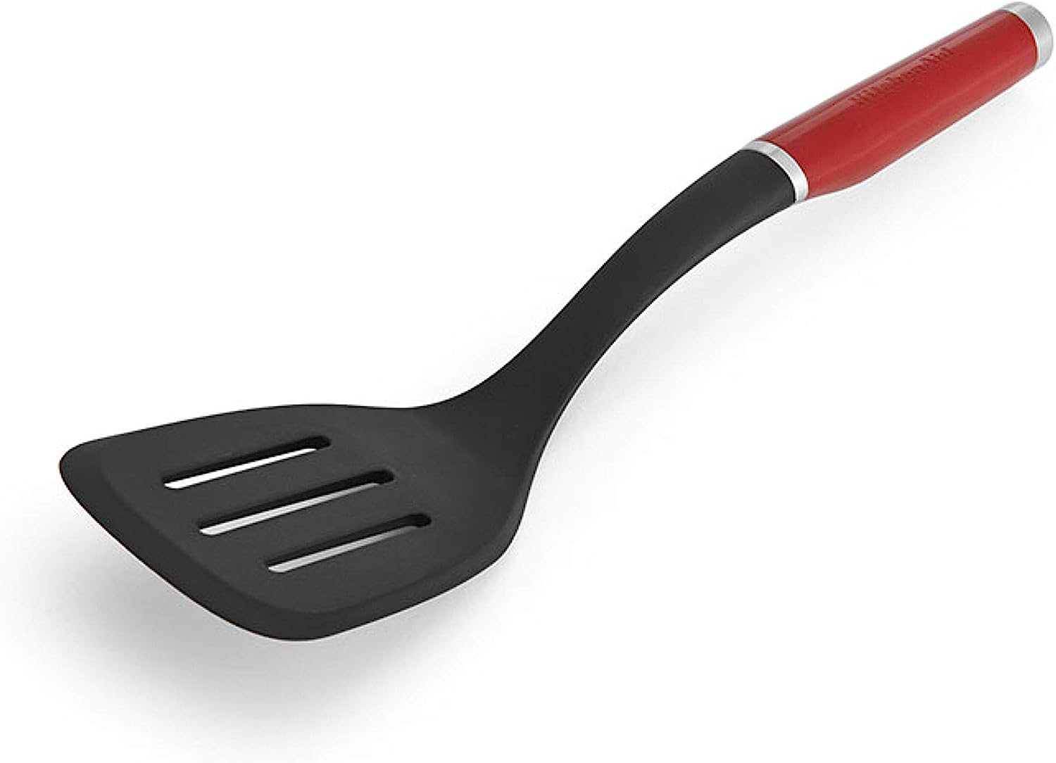 Kitchenaid Classic Slotted Turner - Nylon, Empire Red, Heat Resistant to 450&deg;F (232&deg;C) | Lightweight and Stain-Resistant | Lifetime Limited Warranty | Perfect for Flipping, Stirring, and Draining image number 6