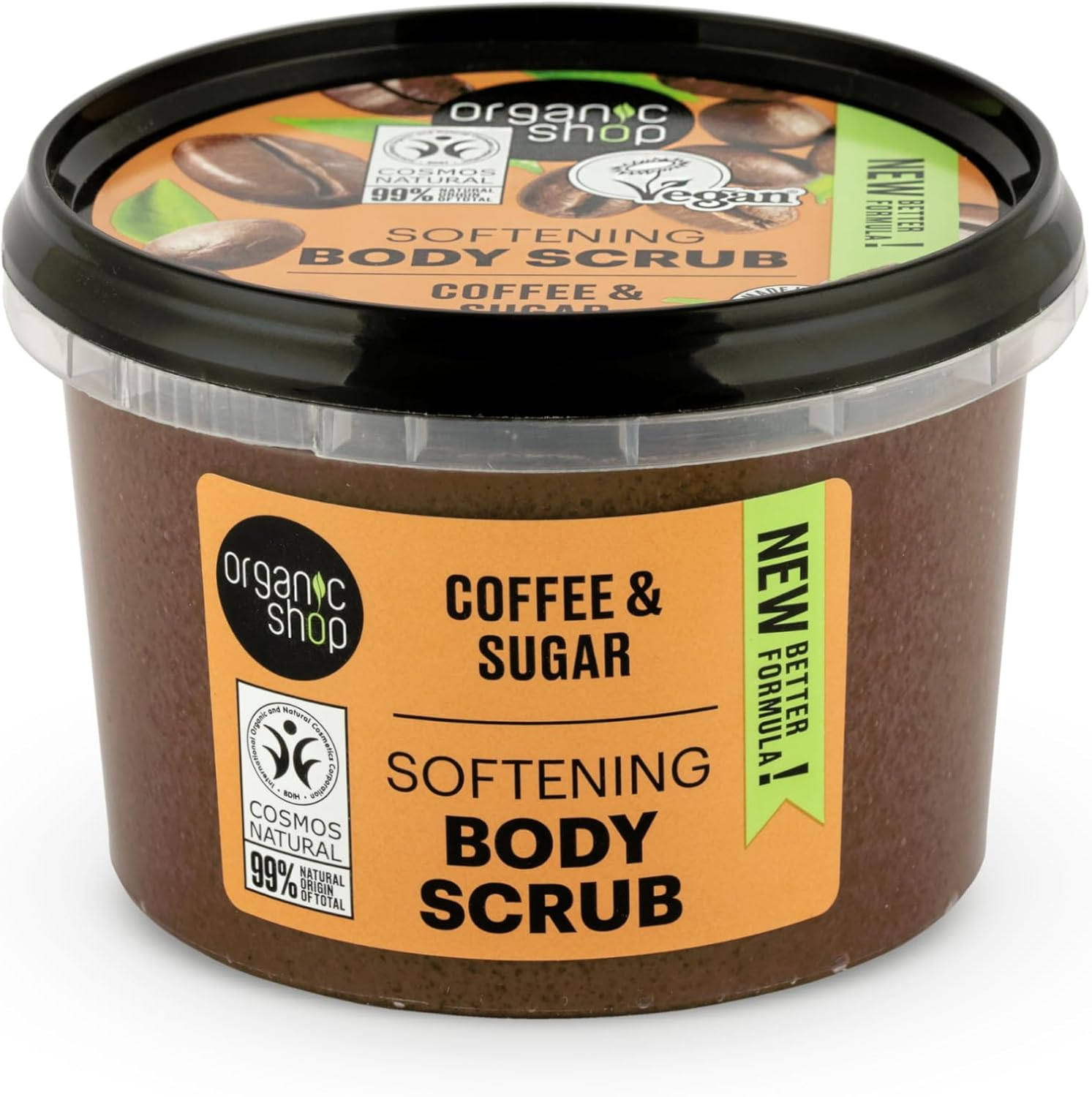 Organic Shop Raspberry Cream Body Scrub 250 Ml image number 3