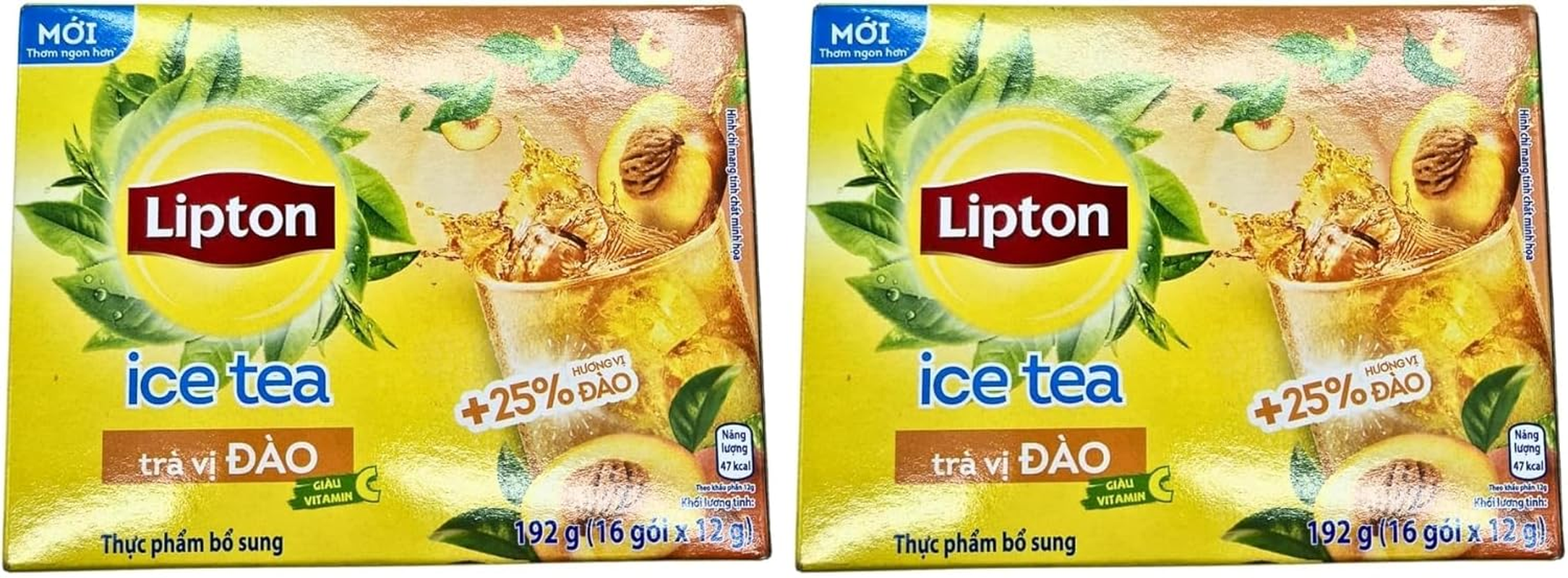Lipton Peach Ice Tea 12G 16 Sachets