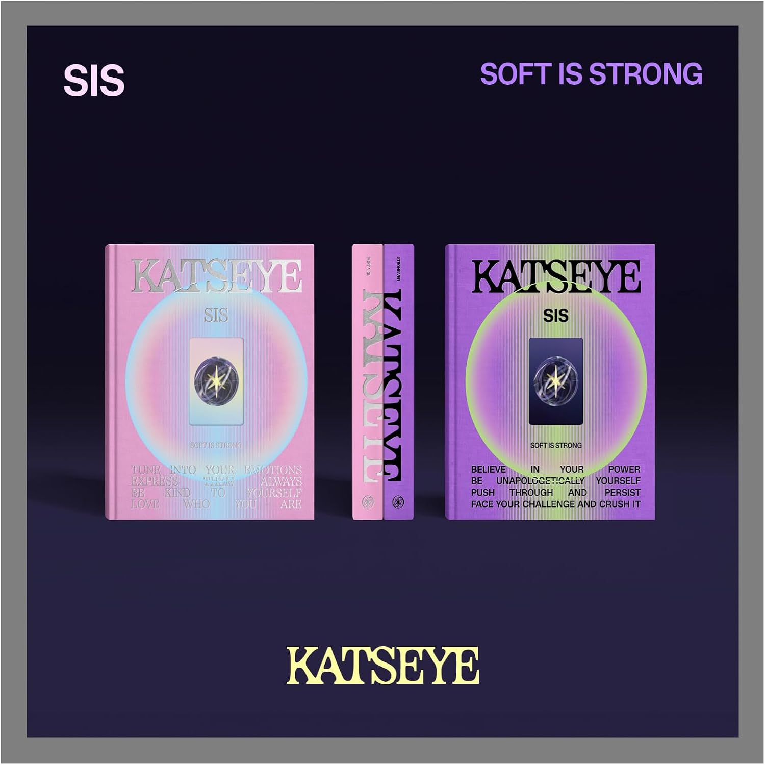 KATSEYE SIS Soft Is Strong 1St EP Album with Tracking (Strong Version) image number 3